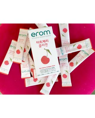 이롬 erom 타트체리 콜라겐 — 5점을 준 리뷰어가 2021년 4월 올린 사용 사진