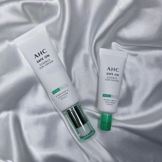 [AHC] 세이프온 에센스 선크림 올리브영 스페셜 증정 기획세트 — 5점을 준 리뷰어가 2022년 6월 올린 사용 사진