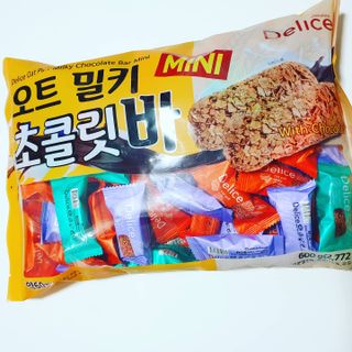 델리스 오트 밀키 초콜릿 바 — 4.5점을 준 리뷰어가 2022년 4월 올린 사용 사진