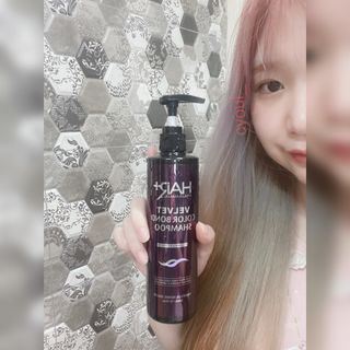 헤어플러스 컬러본드 샴푸300+트리트먼트300+에센스95 — 5점을 준 리뷰어가 2021년 6월 올린 사용 사진