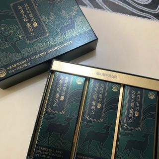 서울약사신협_프리미엄 진 녹용스틱 플러스10g x 30포 — 5점을 준 리뷰어가 2021년 7월 올린 사용 사진