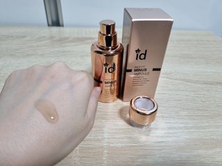 아이디플라코스메틱 아이디 페이스핏 마이너스 앰플 — 4.5점을 준 리뷰어가 2021년 11월 올린 사용 사진