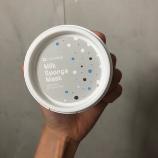 리더스코스메틱 리더스 밀크 스폰지 마스크 — 4점을 준 리뷰어가 2021년 9월 올린 사용 사진
