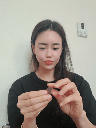 프리마인 귀족의 콜라겐, 92배 흡수율. 럭셔리 프리미엄 셀라브 콜라겐필름 30매 — 5점을 준 리뷰어가 2022년 5월 올린 사용 사진