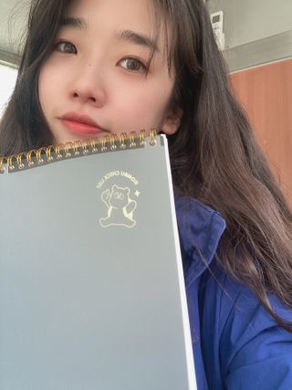 리훈 곰부 체크리스트+ 곰부 리무버블스티커 1장 — 5점을 준 리뷰어가 2021년 5월 올린 사용 사진