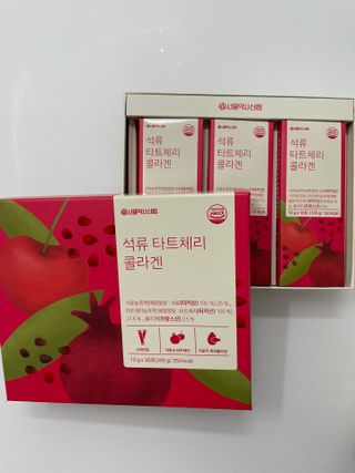 서울약사신협_석류 타트체리 콜라겐_10g x 30포 — 5점을 준 리뷰어가 2021년 7월 올린 사용 사진