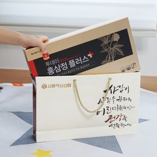 서울약사신협_투데이홍삼정플러스스틱_10g x 60포 — 5점을 준 리뷰어가 2021년 8월 올린 사용 사진