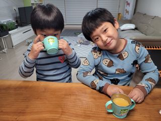 [차바] 발렌시아 오렌지주스 2개 — 5점을 준 리뷰어가 2021년 12월 올린 사용 사진
