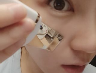 디하우트 랩 4 in 1 갈바닉 아쿠아 워터 필링기 스킨스크러버 — 5점을 준 리뷰어가 2021년 11월 올린 사용 사진