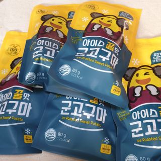 해뜨온 간편달콤 아이스 꿀맛군고구마80gx10개 — 5점을 준 리뷰어가 2021년 10월 올린 사용 사진