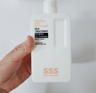 트리플에스 탈모 샴푸 275ml + 실크 트리트먼트 275ml — 4점을 준 리뷰어가 2021년 2월 올린 사용 사진
