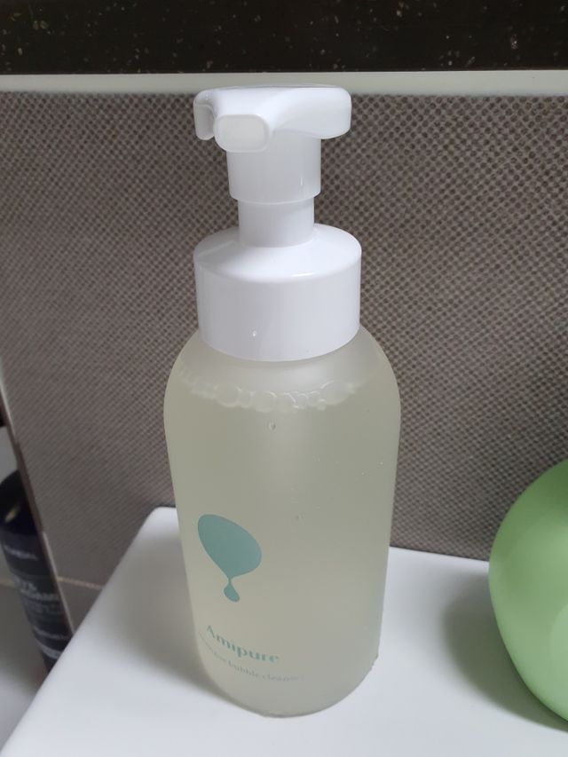[라이브] 피부장벽 강화를 위한 머랭 버블 클렌저 천연계면활성제로 온가족 사용가능 리뷰 사진
