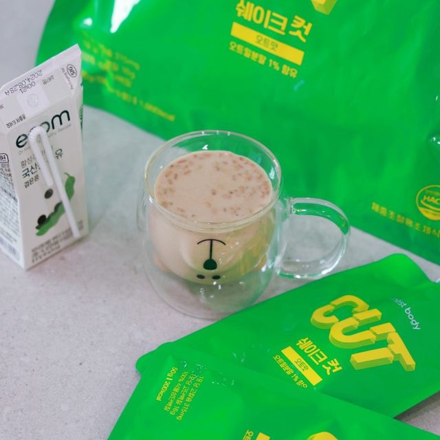 MF[어니스트바디] 쉐이크컷 오트맛 (체중조절식) 리뷰 사진
