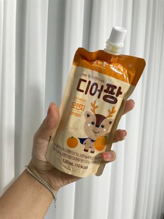 [몸엔용] 우리 아이 건강간식, 달콤한 녹용곤약젤리 디어팡 4종 — 4점을 준 리뷰어가 2021년 8월 올린 사용 사진