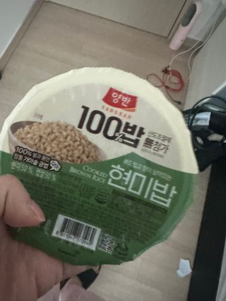 [구매평]양반 동원 양반 100밥 현미밥, 130g, 12개 — 4.5점을 준 리뷰어가 2025년 4월 올린 사용 사진