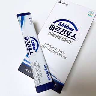 자연에온 아르긴포스 L-아르기닌 5555mg 스틱 15개입 1박스 — 5점을 준 리뷰어가 2021년 5월 올린 사용 사진