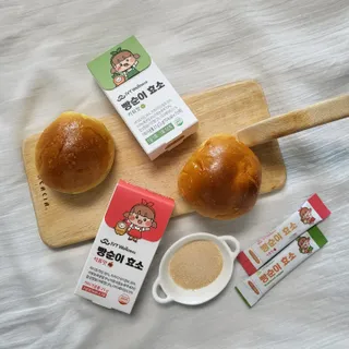 아이비웰니스 빵순이 효소 키위맛 7포 + 석류맛 7포 (총 14포, 2주분) — 5점을 준 리뷰어가 2022년 10월 올린 사용 사진