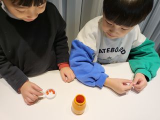 앙팡 츄어블 비타민D 1000 IU 130mg x 90정 — 5점을 준 리뷰어가 2023년 1월 올린 사용 사진