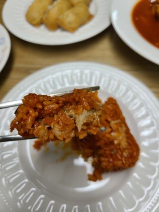삼양냉동 [삼양] 불닭참치마요구운주먹밥+불닭볶음김치구운주먹밥 2세트구성 — 5점을 준 리뷰어가 2021년 2월 올린 사용 사진