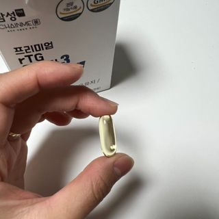 체인미 프리미엄 rTG 오메가3 비타민E 850mg x 30캡슐 — 5점을 준 리뷰어가 2021년 11월 올린 사용 사진