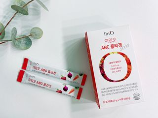 아임오 ABC 콜라겐 젤리 14포 — 4.5점을 준 리뷰어가 2022년 2월 올린 사용 사진