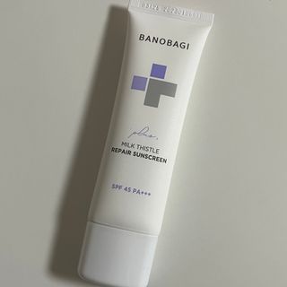 바노바기 코스메틱 바노바기 밀크씨슬 리페어 시카 선스크린 플러스 50ml — 4점을 준 리뷰어가 2023년 3월 올린 사용 사진