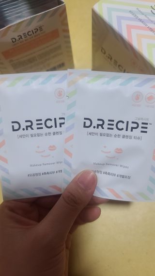 디레시피 세안이 필요없는 순한 클렌징 티슈 — 5점을 준 리뷰어가 2021년 1월 올린 사용 사진
