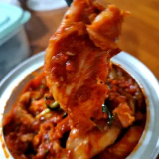 셰프애찬 알배기 겉절이 김치 1kg — 5점을 준 리뷰어가 2022년 9월 올린 사용 사진