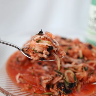 마라도푸드 포항 구룡포 햇 과메기 야채세트 마라도회식당 꽁치 — 5점을 준 리뷰어가 2024년 1월 올린 사용 사진