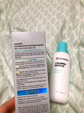 리더스코스메틱 리더스 카밍 바이오틱스 에센스 워터 — 4.5점을 준 리뷰어가 2021년 3월 올린 사용 사진