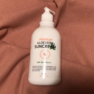 [닥터문] 프리미엄 알로에베라 선크림 500ml — 5점을 준 리뷰어가 2022년 7월 올린 사용 사진