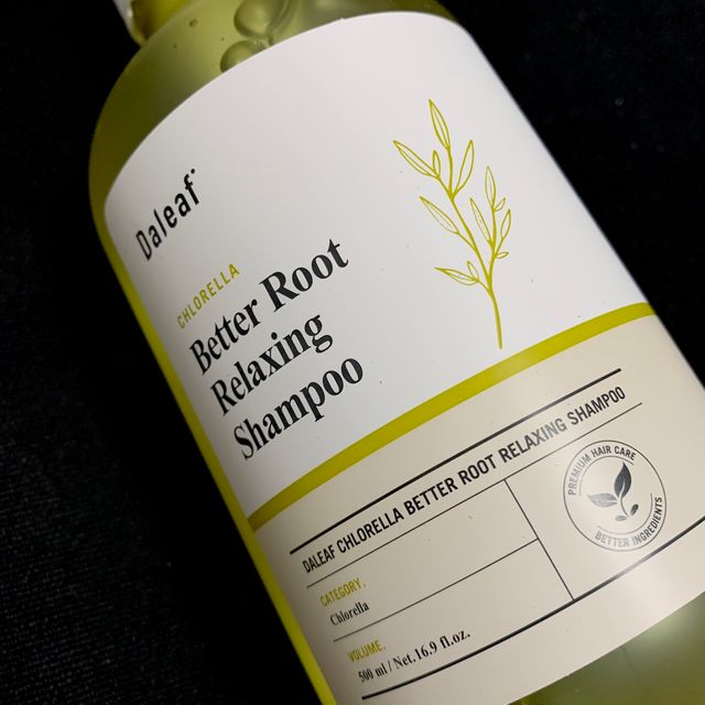 달리프 클로렐라 베러 루트 릴렉싱 샴푸 500ml 리뷰 사진