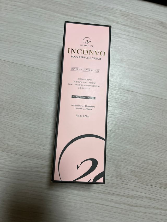 오투에니원 인컨보 바디 퍼퓸 크림 200ml 리뷰 사진