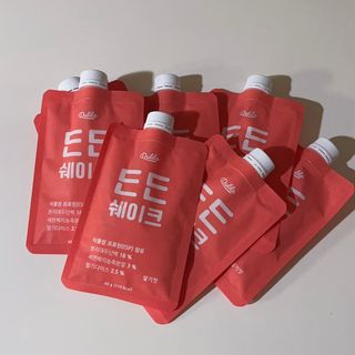 [덜다] 든든 식물성 단백질 쉐이크 40g X 7입 (곡물/딸기) — 5점을 준 리뷰어가 2023년 8월 올린 사용 사진