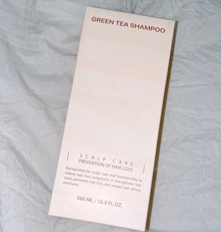 프리마인 더이상 뻣뻣하고 효과없는 탈모샴푸는 NO. 근본부터 케어하는 셀베이스 그린티샴푸(500ml) — 4점을 준 리뷰어가 2023년 4월 올린 사용 사진