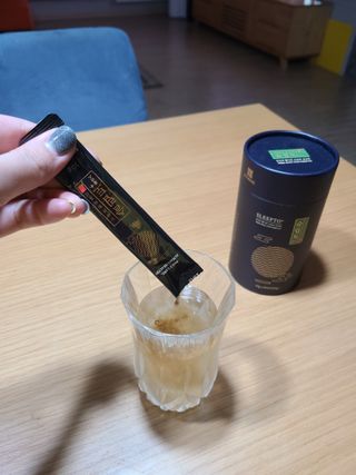 프리마인 자체 기업부설 연구소에서 찾아낸 건강한 수면의 비밀.  슬립토 플러스 30포 — 5점을 준 리뷰어가 2021년 10월 올린 사용 사진