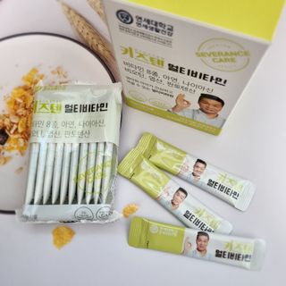 연세생활건강 키즈텐 멀티비타민 1BOX (30포) — 4점을 준 리뷰어가 2022년 5월 올린 사용 사진