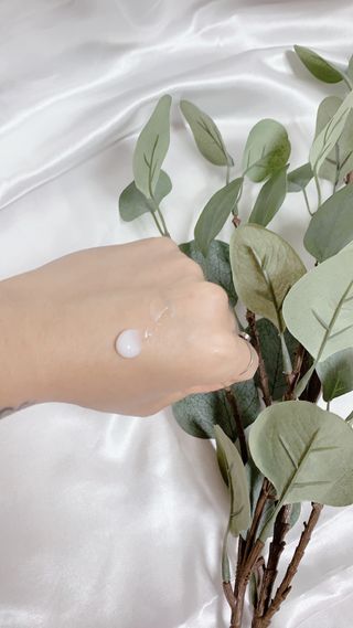 리더스코스메틱 리더스 카밍 바이오틱스 크림 마스크 — 5점을 준 리뷰어가 2021년 6월 올린 사용 사진