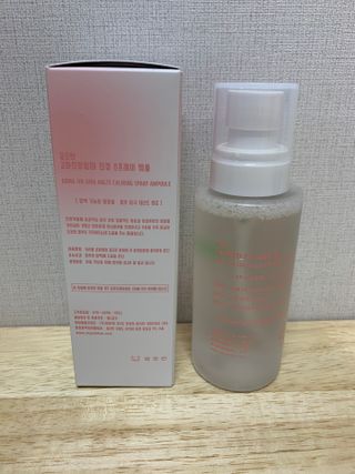 [시카앰플] 묘오한 고마진정할때 진정 스프레이 앰플 150ml — 5점을 준 리뷰어가 2021년 3월 올린 사용 사진