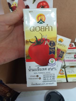 도이캄 착즙 완숙 토마토 200ml 12팩 무설탕 태국왕실 기내식주스 — 5점을 준 리뷰어가 2021년 2월 올린 사용 사진