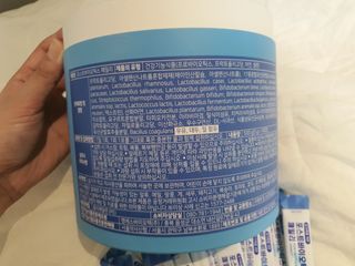 서울약사신협_포스트바이오틱스패밀리_5g x 100포 — 5점을 준 리뷰어가 2021년 3월 올린 사용 사진