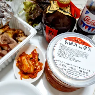 셰프애찬 알배기 겉절이 김치 1kg — 5점을 준 리뷰어가 2022년 11월 올린 사용 사진