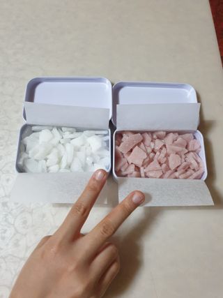 [아이스칩스] 무설탕 비건 자일리톨 캔디 7종 2개기준 — 5점을 준 리뷰어가 2021년 6월 올린 사용 사진