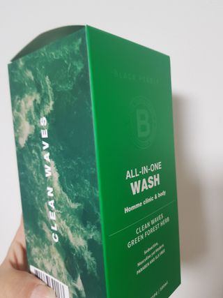 블랙페블 남성청결제 올인원 바디워시 클린 웨이브 — 4점을 준 리뷰어가 2021년 6월 올린 사용 사진