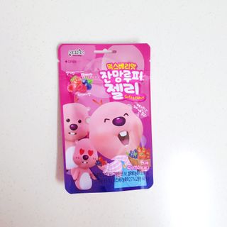 [팔도] 잔망루피젤리 믹스베리맛 42g 8개 — 4점을 준 리뷰어가 2022년 1월 올린 사용 사진