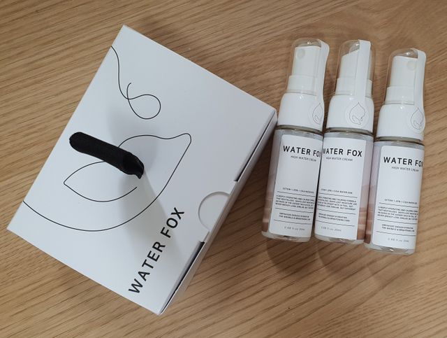 WATERFOX(워터폭스)-엑토인시카.비옴 하이 워터크림 20ML 리뷰 사진