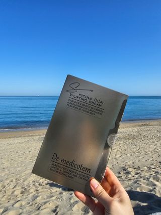 MF[더메디코템] 스피큘 DCA V리프팅 크림 — 5점을 준 리뷰어가 2024년 4월 올린 사용 사진
