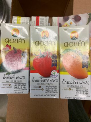 도이캄 착즙 완숙 토마토 200ml 12팩 무설탕 태국왕실 기내식주스 — 5점을 준 리뷰어가 2021년 2월 올린 사용 사진
