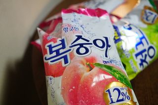 청포도캔디 복숭아캔디 — 5점을 준 리뷰어가 2022년 11월 올린 사용 사진