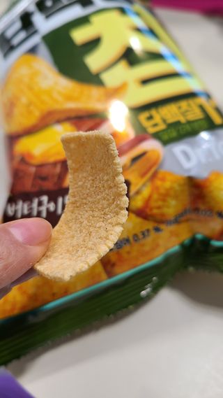맛있게 채우는 단백질 12g, 닥터유 단백질칩 — 5점을 준 리뷰어가 2023년 12월 올린 사용 사진